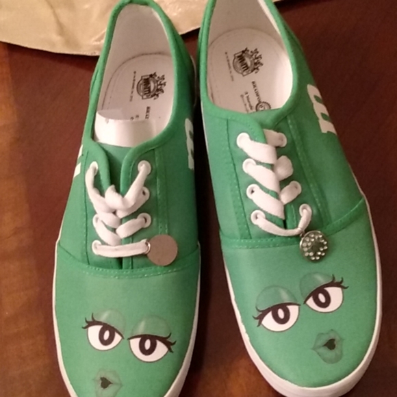m&m sneakers